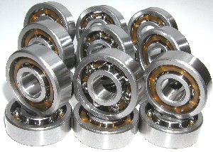 100 ABEC 7 Skate/inline Roller Hockey Bearings NYLON  